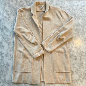 J. Crew Open Front Sweater Blazer